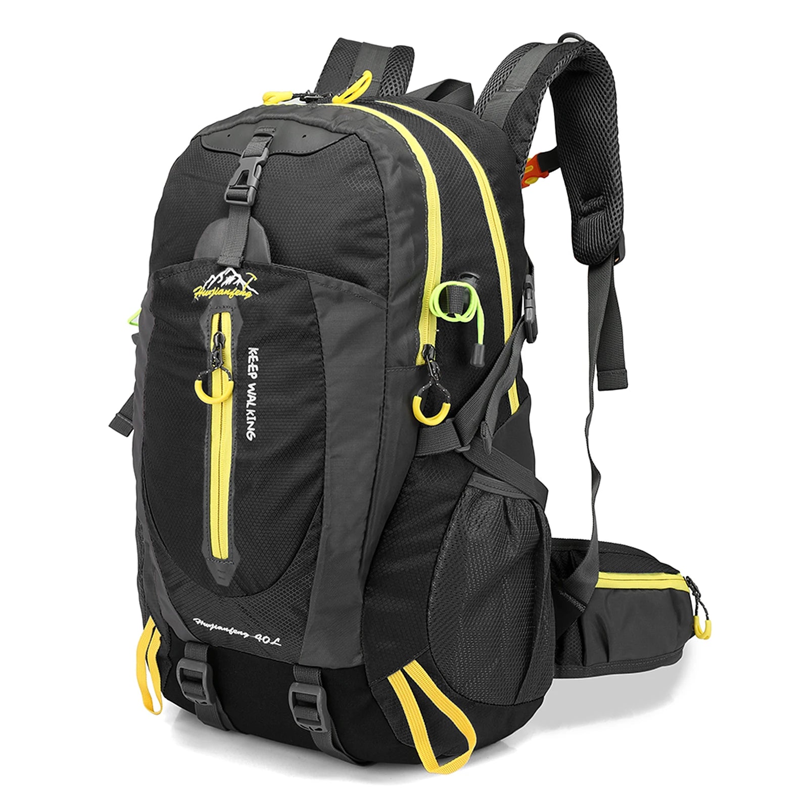 40L Water-Resistant Travel Backpack